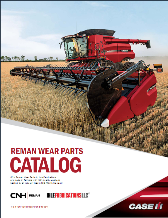 Case IH Wear Parts Catalog Cover