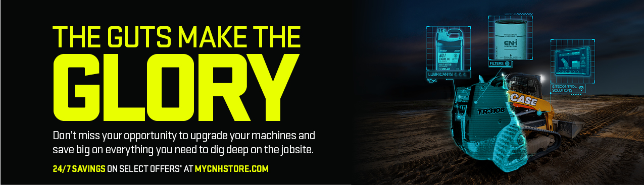 Case Ce skid steer its the guts makes the glory 