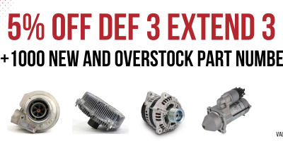 Receive 5% off 1000+ select Reman parts